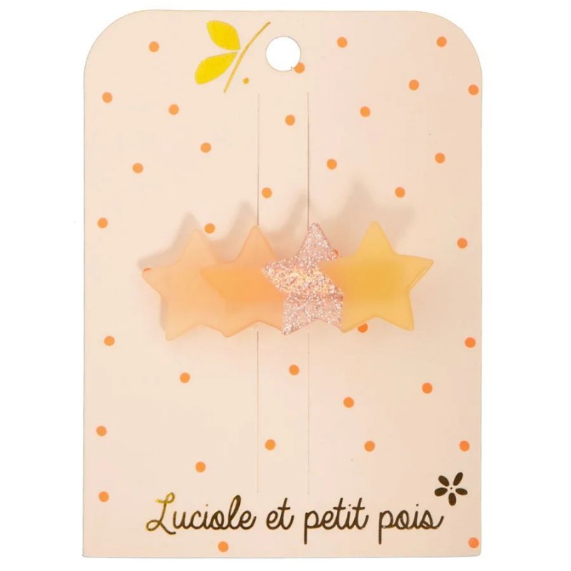 Barrette quatre étoiles en acétate Barrette quatre étoiles en acétate