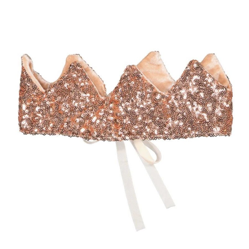 Couronne - Sequins roses