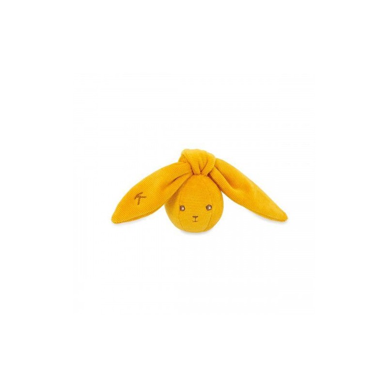 Lapinoo - Balle hochet lapin ocre Lapinoo - Balle hochet lapin ocre