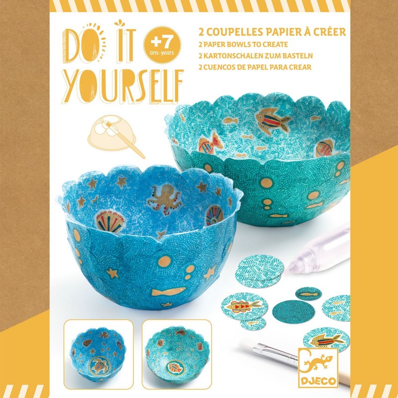 Coupelles DIY - Dans la mer Coupelles DIY - Dans la mer