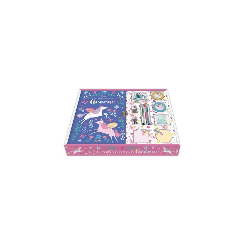 Mon coffret secret licorne Mon coffret secret licorne