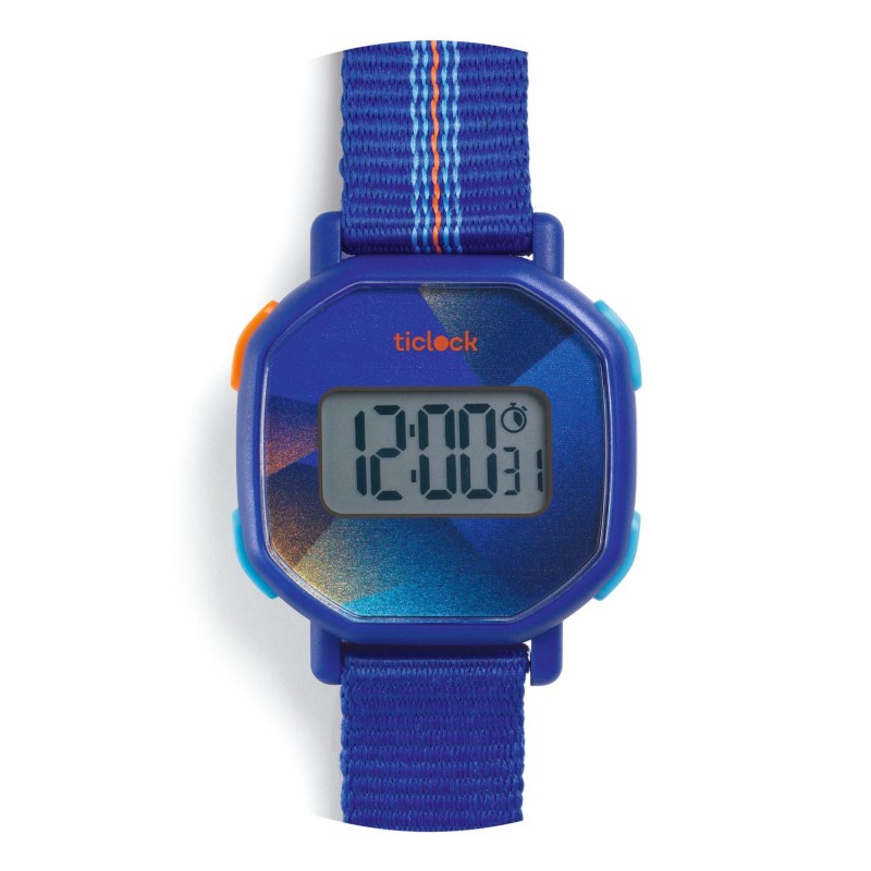 Montre digitale Ticlock - Blue sound Montre digitale Ticlock - Blue sound