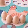 Jeu de comptage - Cluck, cluck! The fox!