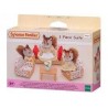 Canapé, 2 fauteuils et table - Sylvanian Families