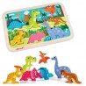 Chunky puzzle dinosaures