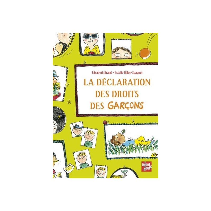 La déclaration des droits des garçons La déclaration des droits des garçons