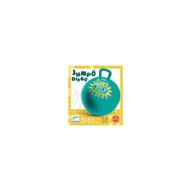Ballon sauteur Jumpo Diego 45 cm Ballon sauteur Jumpo Diego 45 cm
