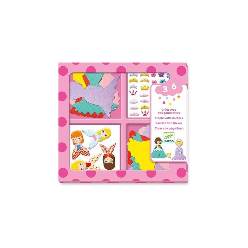 Stickers - J'aime les princesses Stickers - J'aime les princesses