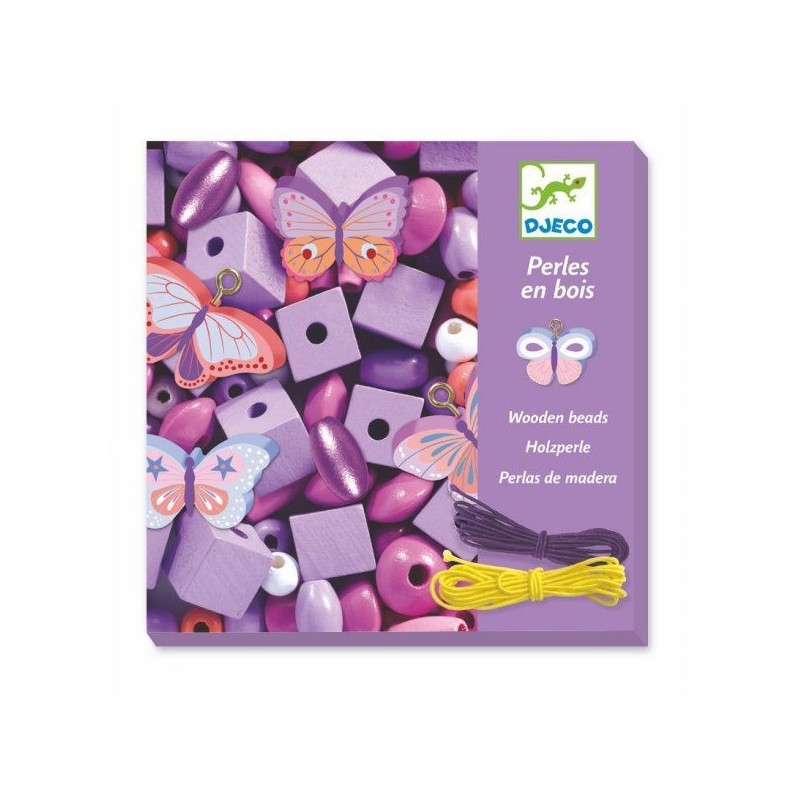 Oh ! Les perles - 450 perles en bois Papillons Oh ! Les perles - 450 perles en bois Papillons