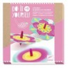 Toupies DIY Fleurs
