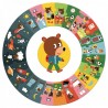 Puzzle géant - La journée