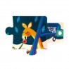 Puzzle surprise Festin dans la jungle 20 pcs