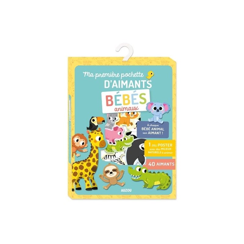 Ma première pochette d'aimants - Bébés animaux Ma première pochette d'aimants - Bébés animaux