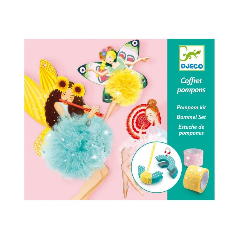 Coffret pompons Fées Coffret pompons Fées
