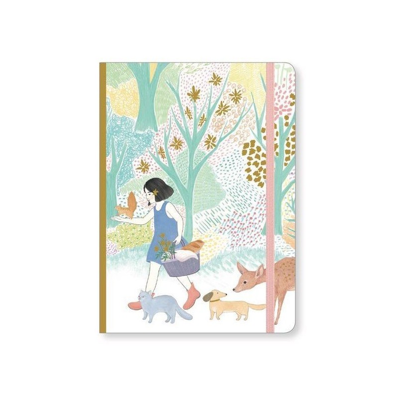 Cahier avec élastique Cyndi