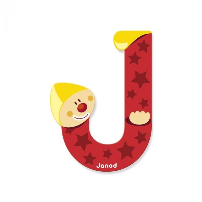 Lettre clown J