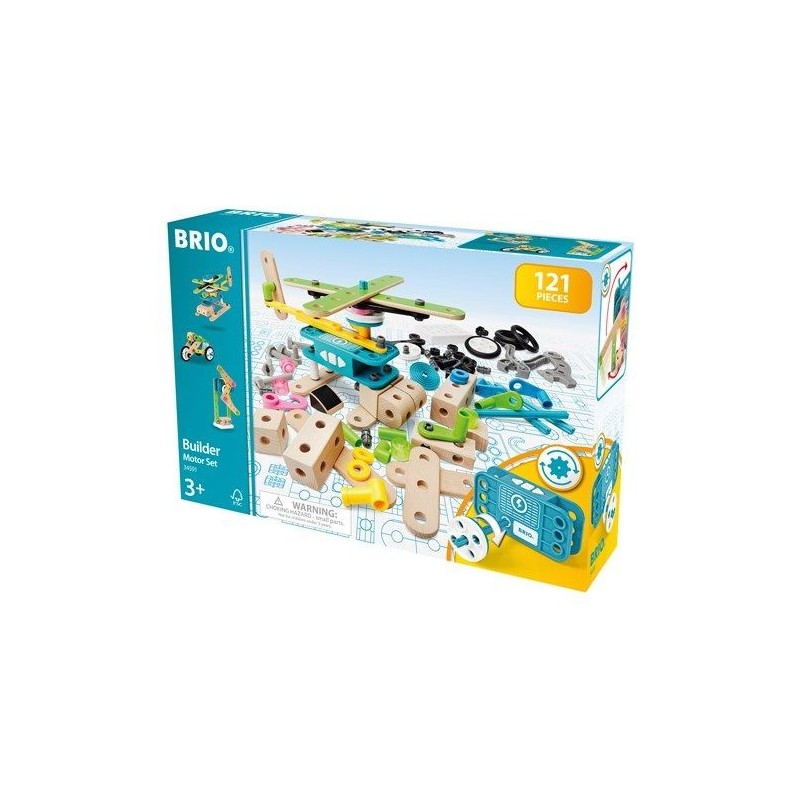 Coffret Builder avec moteur 121 pièces Coffret Builder avec moteur 121 pièces