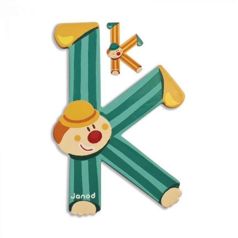 Lettre clown K Lettre clown K