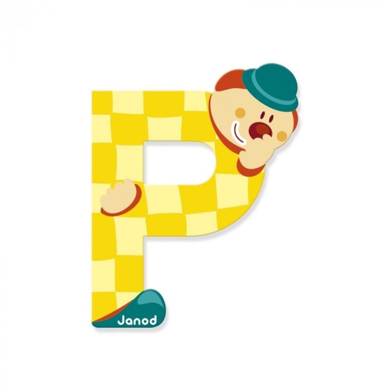 Lettre clown P