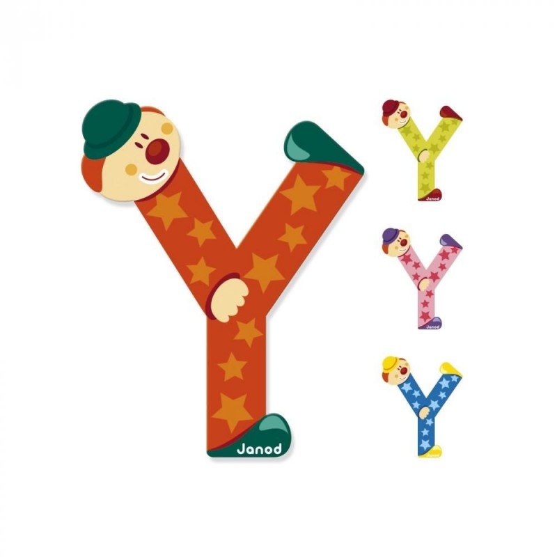 Lettre clown Y Lettre clown Y