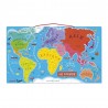 Puzzle monde magnétique