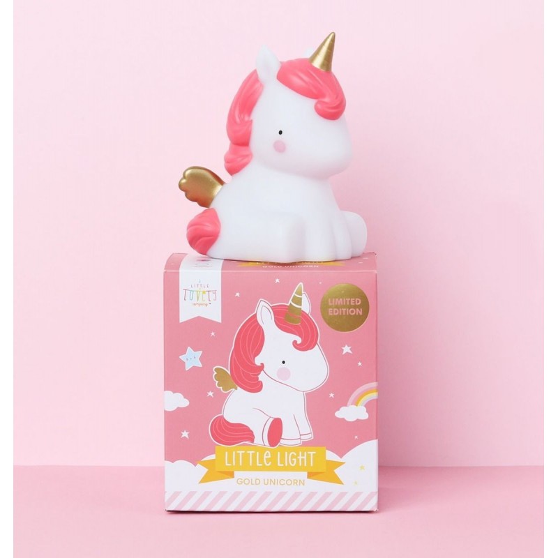 Mini veilleuse licorne gold (édition limitée) Mini veilleuse licorne gold (édition limitée)