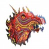 Trophée Dragon 2 en 1 - mosaïques de 1000 pièces