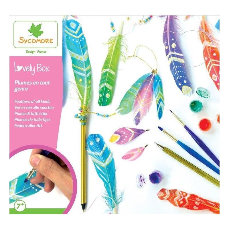 Plumes en tout genre - Peinture sur plumes Plumes en tout genre - Peinture sur plumes